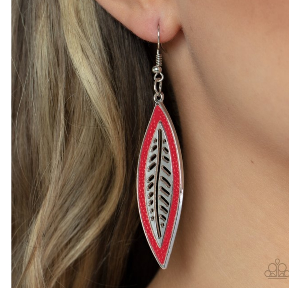 Paparazzi Accessories Silver Plate Earrings